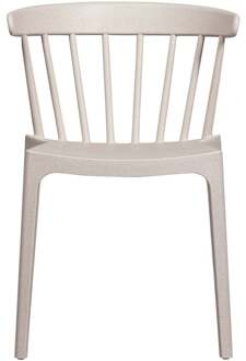 Trendhopper Spijlenstoel Bliss Off White Melange Outdoor - - Breedte: 75.00 cm