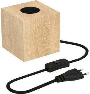 Trendhopper | Tafelarmatuur | FSC 100% Hout | E27 fitting | Met schakelaar | 1.8M snoer