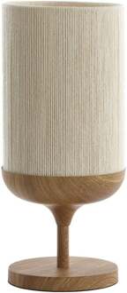 Trendhopper Tafellamp Denia naturel - - Breedte: 22.50 cm