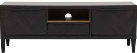 Trendhopper Tv-meubel Gaya Small Zwart - - Breedte: 147.00 cm