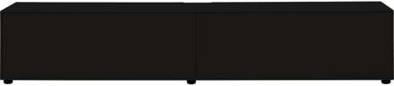 Trendhopper Tv-meubel Moiano zwart 200 cm - - Breedte: 200.00 cm