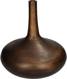 Trendhopper Vaas Brase 26cm hoog Brons - - Breedte: 25.00 cm
