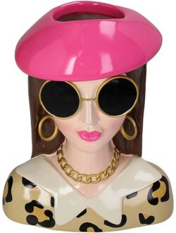 Trendhopper Vaas Fashion Lady - - Breedte: 16.00 cm