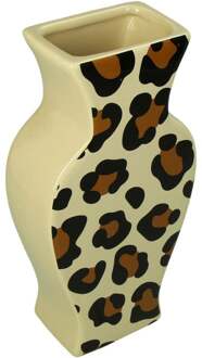 Trendhopper Vaas Flat Panter - - Breedte: 5.80 cm