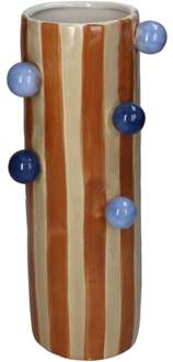 Trendhopper Vaas Kenji Rood 30,5 cm hoog - - Breedte: 9.50 cm