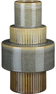 Trendhopper Vaas Merel Groen - - Breedte: