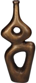 Trendhopper Vaas Organic Brons - - Breedte: 5.00 cm