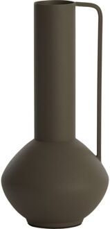 Trendhopper Vaas Panzano DecoMat Bruin 28 Cm - - Breedte: 12.00 cm