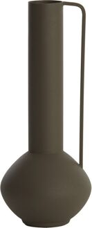 Trendhopper Vaas Panzano DecoMat Bruin 33 Cm - - Breedte: 12.00 cm