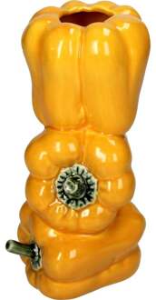 Trendhopper Vaas Paprika geel - - Breedte: 9.80 cm