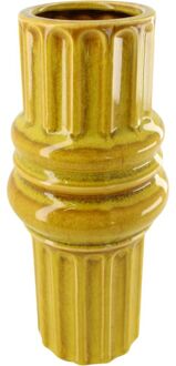 Trendhopper Vaas Retro oker 25 cm hoog - - Breedte: 11.50 cm