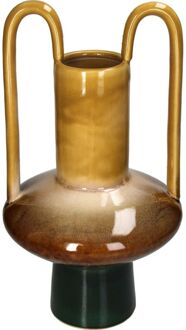 Trendhopper Vaas Seventy's Geel 42 cm - - Breedte: 23.00 cm