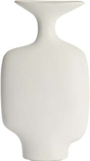 Trendhopper Vaas Trovo Keramiek Wit 40,5 Cm - - Breedte: 23.00 cm
