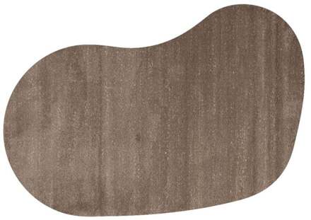 Trendhopper Vloerkleed Bodil organisch gespiegeld taupe 16 - - Breedte: