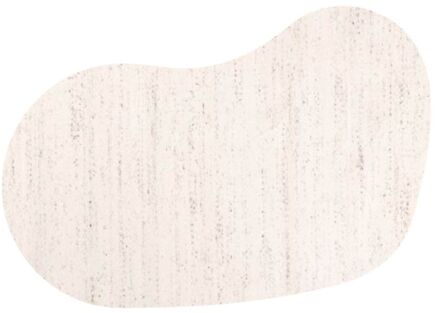 Trendhopper Vloerkleed Bodil organisch gespiegeld wit 11 - - Breedte: