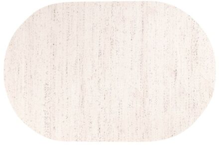 Trendhopper Vloerkleed Bodil ovaal wit 11 - - Breedte: