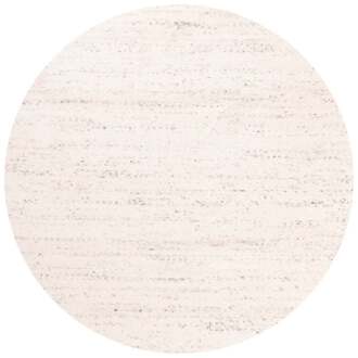 Trendhopper Vloerkleed Bodil rond wit 11 - - Breedte: