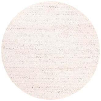 Trendhopper Vloerkleed Bodil wit 120 rond - - Breedte: 120.00 cm