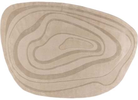 Trendhopper Vloerkleed Calm Beige 160x230 cm - - Breedte: 160.00 cm