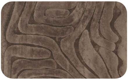 Trendhopper Vloerkleed Chase afgeronde hoeken bruin 18 - - Breedte: