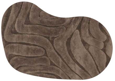 Trendhopper Vloerkleed Chase organisch bruin 18 - - Breedte: