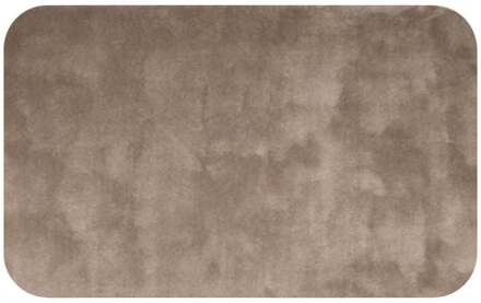 Trendhopper Vloerkleed Cowan afgeronde hoeken taupe 15 - - Breedte: