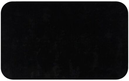 Trendhopper Vloerkleed Cowan afgeronde hoeken zwart 25 - - Breedte: