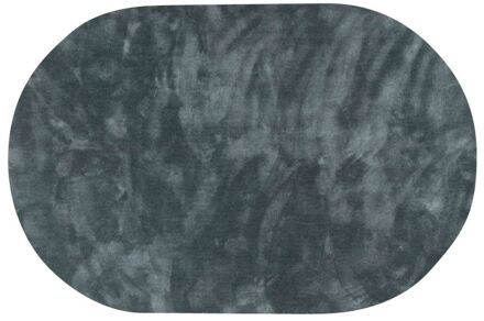 Trendhopper Vloerkleed Cowan blauw 160x230 ovaal - - Breedte: 160.00 cm