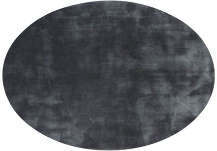 Trendhopper Vloerkleed Cowan ellips antraciet 24 - - Breedte: