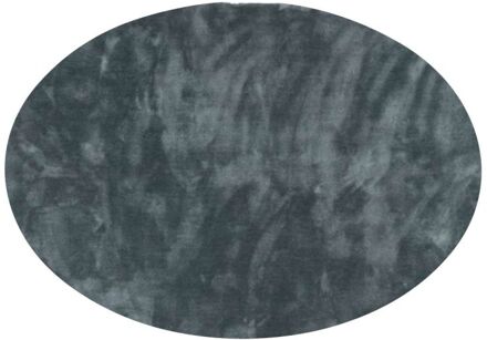 Trendhopper Vloerkleed Cowan ellips blauw 32 - - Breedte: