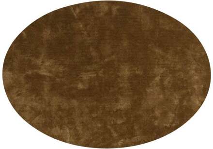 Trendhopper Vloerkleed Cowan ellips groen 54 - - Breedte: