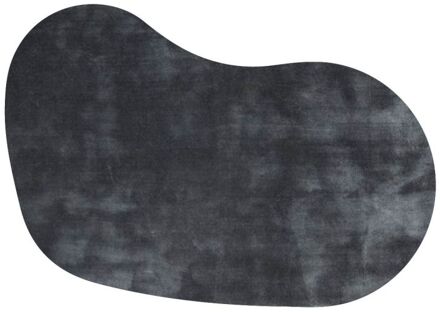 Trendhopper Vloerkleed Cowan organisch antraciet 24 - - Breedte: