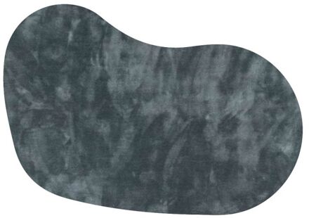 Trendhopper Vloerkleed Cowan organisch blauw 32 - - Breedte: