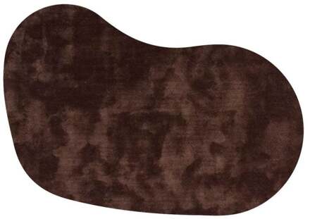 Trendhopper Vloerkleed Cowan organisch donker bruin 18 - - Breedte: