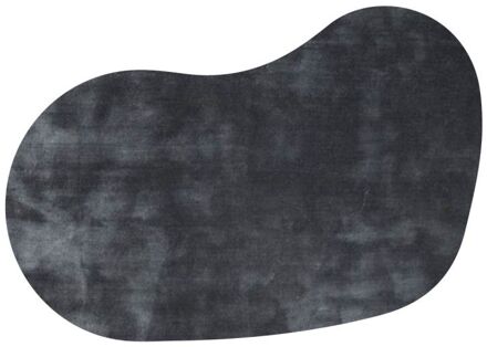 Trendhopper Vloerkleed Cowan organisch gespiegeld antraciet 24 - - Breedte: