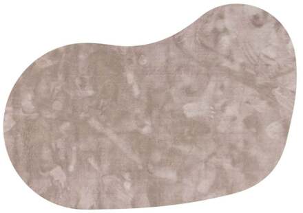 Trendhopper Vloerkleed Cowan organisch gespiegeld lichtgrijs 21 - - Breedte: