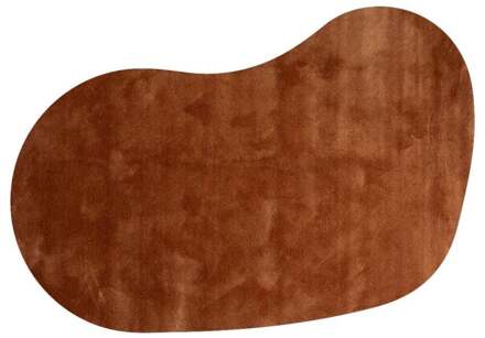 Trendhopper Vloerkleed Cowan organisch gespiegeld terra 16 - - Breedte: