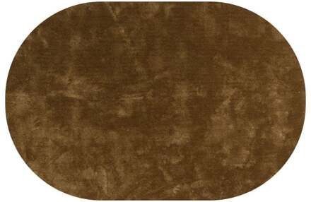 Trendhopper Vloerkleed Cowan ovaal groen 54 - - Breedte: