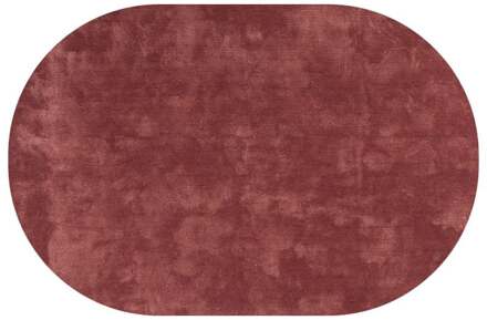 Trendhopper Vloerkleed Cowan ovaal oud roze 44 - - Breedte: