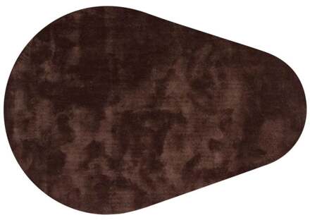 Trendhopper Vloerkleed Cowan pebble donker bruin 18 - - Breedte: