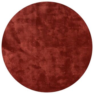 Trendhopper Vloerkleed Cowan rond framboos 63 - - Breedte: