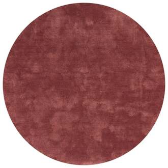 Trendhopper Vloerkleed Cowan rond oud roze 44 - - Breedte: