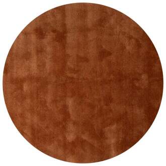 Trendhopper Vloerkleed Cowan rond terra 16 - - Breedte: