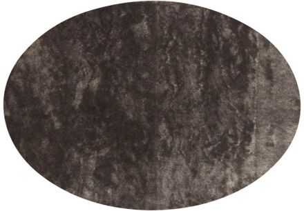 Trendhopper Vloerkleed Leya ellips bruin 15 - - Breedte: