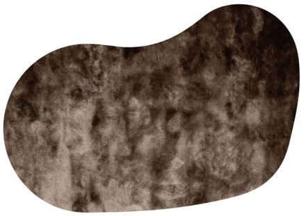 Trendhopper Vloerkleed Leya organisch gespiegeld taupe 17 - - Breedte: