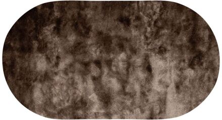 Trendhopper Vloerkleed Leya ovaal taupe 17 - - Breedte: