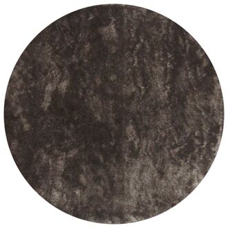 Trendhopper Vloerkleed Leya rond bruin 15 - - Breedte: