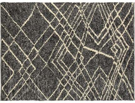 Trendhopper Vloerkleed Mancho grijs 160x230 - - Breedte: 160.00 cm