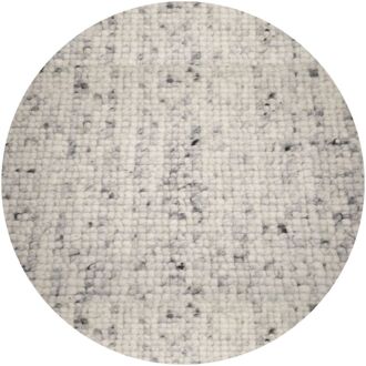 Trendhopper Vloerkleed Mango rond lichtgrijs 20 - - Breedte: