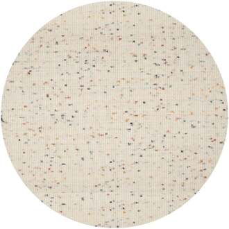 Trendhopper Vloerkleed Mango rond wit multi 99 - - Breedte: